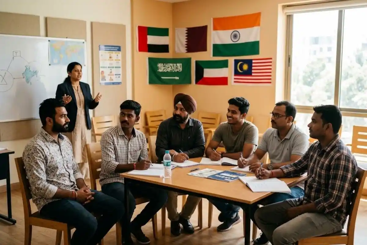 Indian manpower recruitment orientation for Saudi Arabia jobs