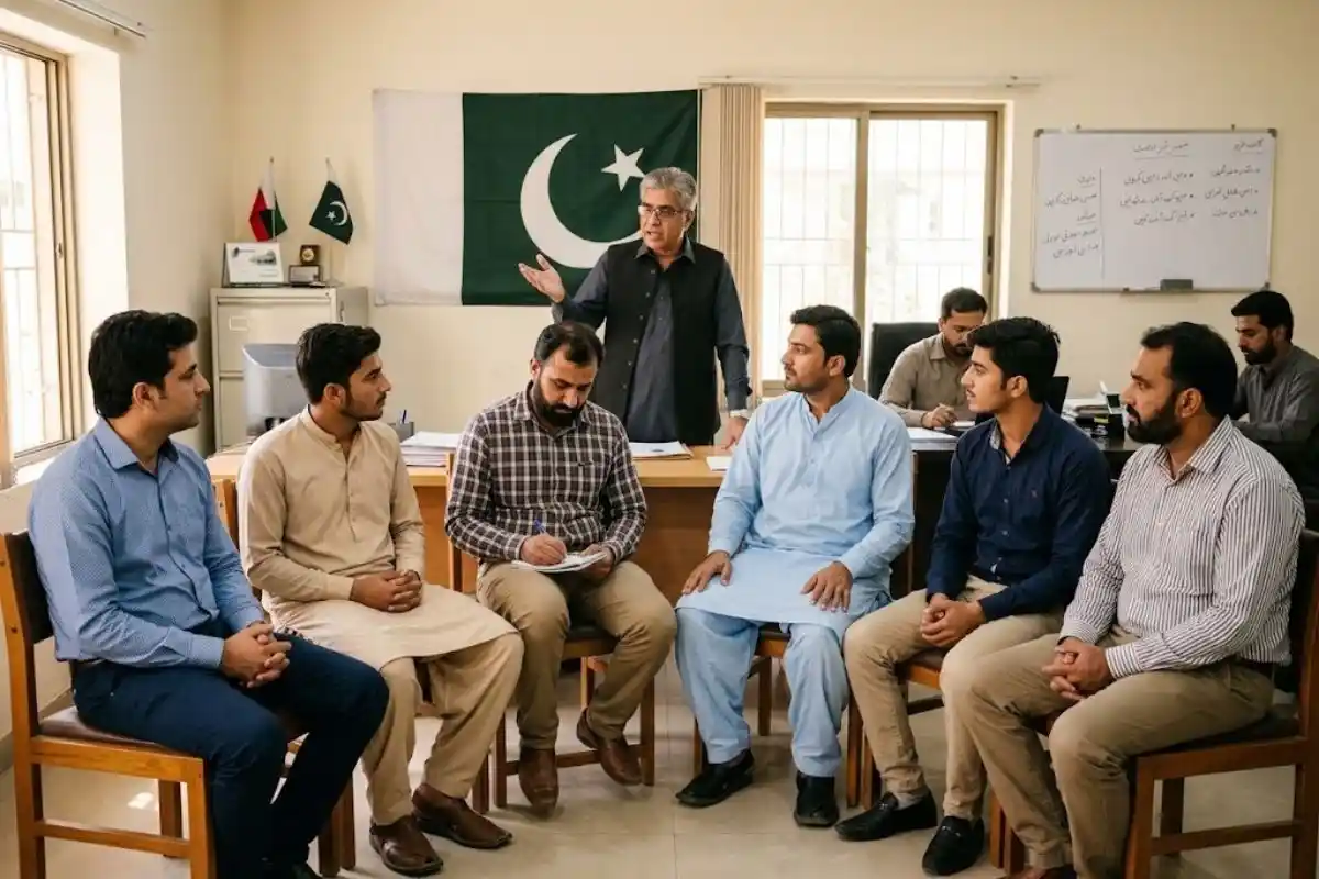 Pakistani manpower recruitment orientation for Saudi Arabia