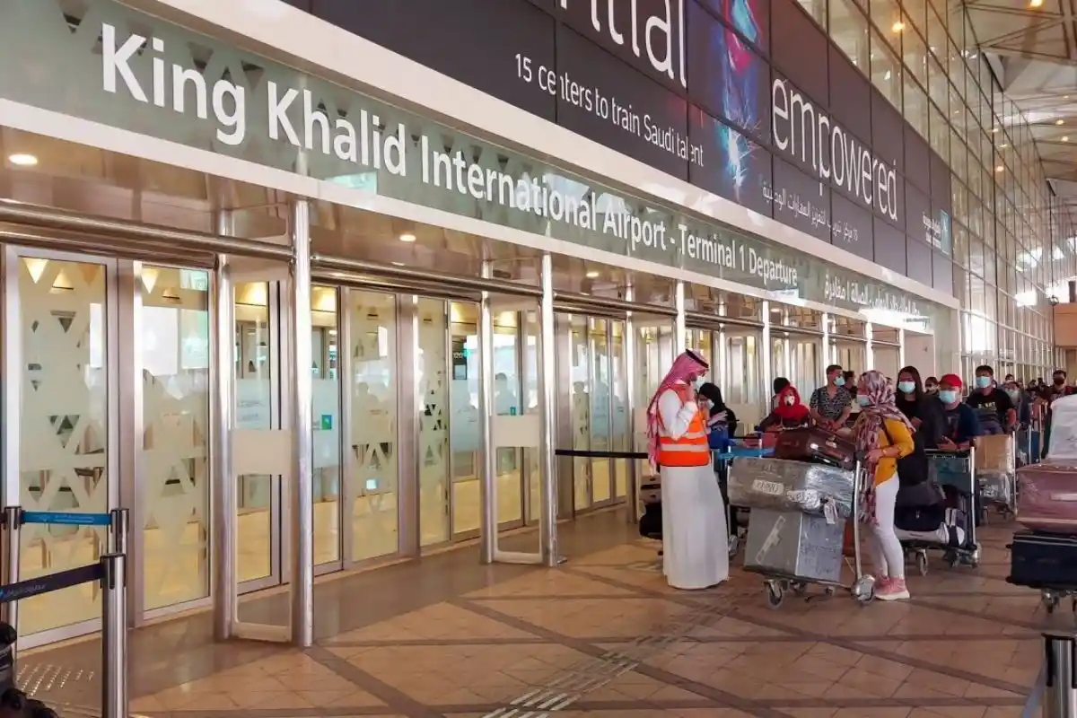 Aviation industry manpower supply Saudi Arabia King Khalid airport