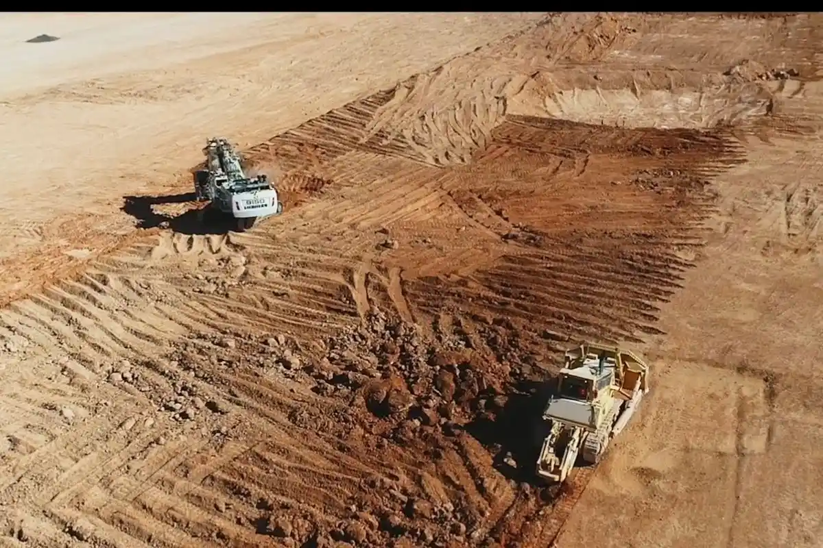 Mining manpower supply Saudi Arabia open pit operation