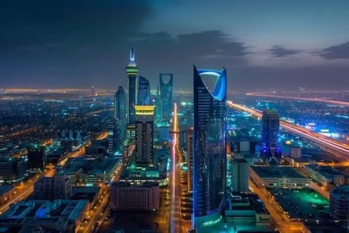 Manpower supply company Riyadh Saudi Arabia skyline